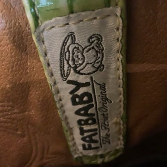 ARIAT Fatbaby Lime Green Faux Snakeskin Blue Leather Upper Boots Size U.S. 7 GC - Picture 6 of 8